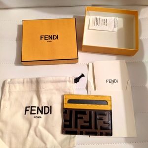 NWT Authentic Fendi Card holder
